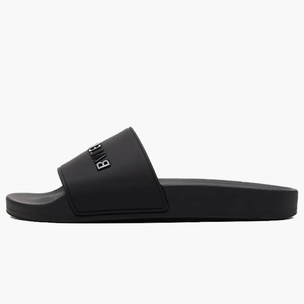 Balenciaga Pool Siides Black