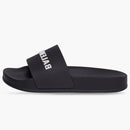 Balenciaga Pool Slide Black White (kids)