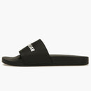 Balenciaga Pool Slide Black White