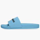 Balenciaga Pool Slide Blue Sky (Womens)