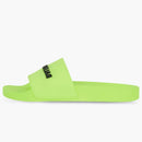Balenciaga Pool Slide Fluo Yellow (women's)