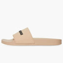 Balenciaga pool slides beige black (kids)