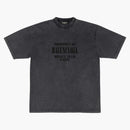 Balenciaga Property Large Fit Vintage T-shirt Black/White
