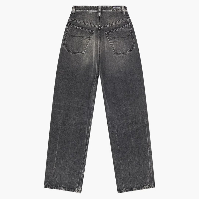 Balenciaga pull-up japanese denim extra grande negro/blanco