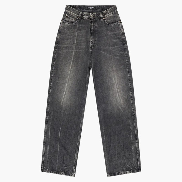 Balenciaga pull-up japanese denim extra grande negro/blanco