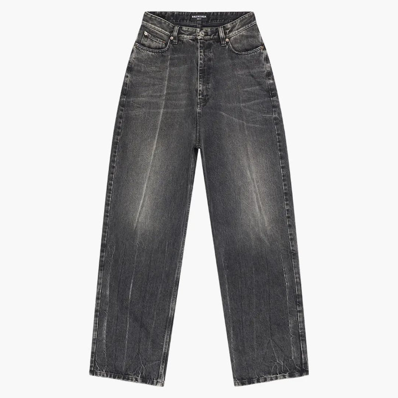 Balenciaga pull-up japanese denim extra grande negro/blanco