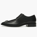 Balenciaga Rim Derby Shoes Black Leather