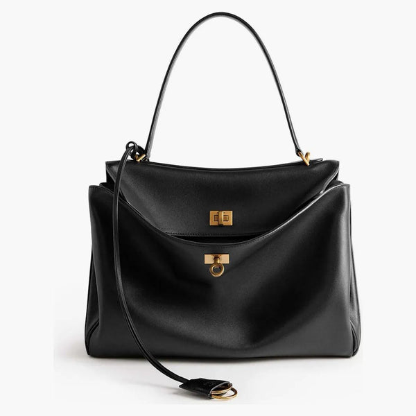 Balenciaga rodeo střední kabelka černá