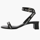 Balenciaga Round Sandals Black White (women's)