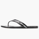 Balenciaga Round Thong Sandal Black White (women's)