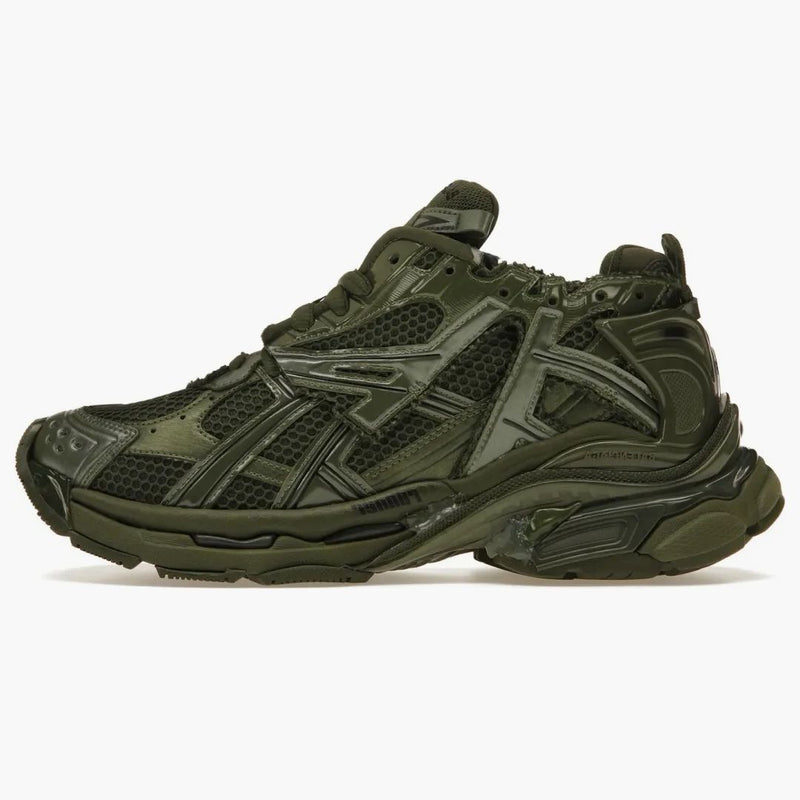 Balenciaga Runner Leather Khaki