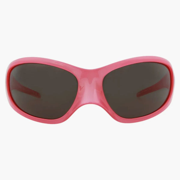 Occhiali da sole Balenciaga Shield rosa/grigio (BB0252S-30013804-002)