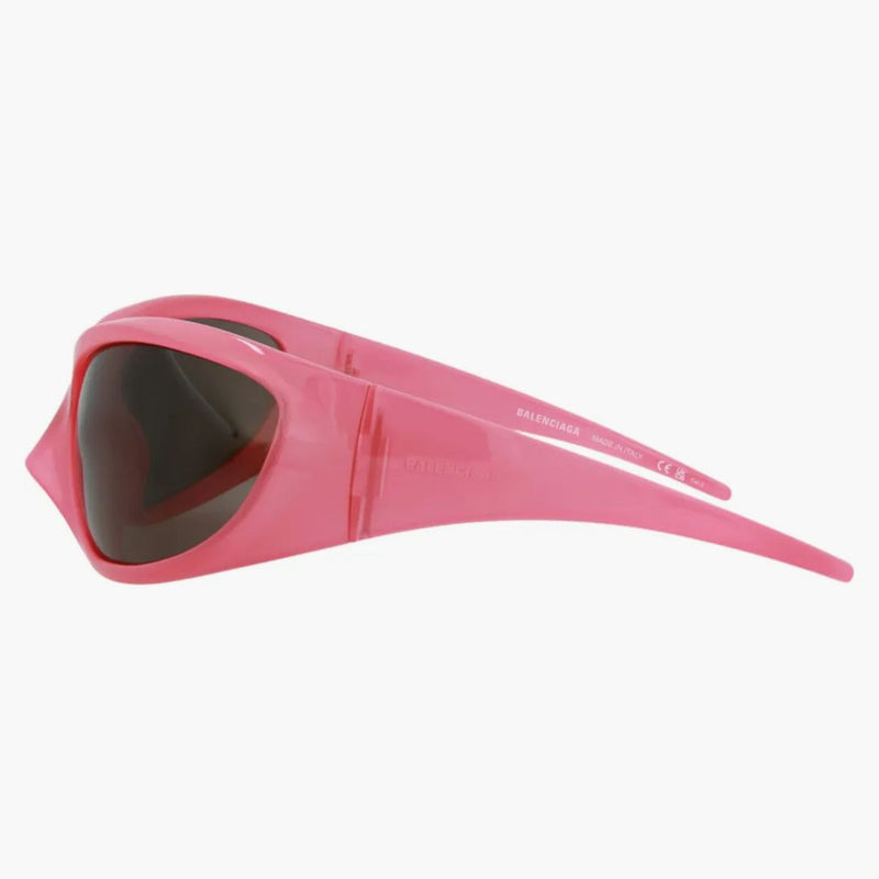 Balenciaga Shield Sunglasses Pink/Gray (BB0252S-30013804-002)
