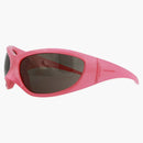 Balenciaga Shield Sunglasses Pink/Gray (BB0252S-30013804-002)