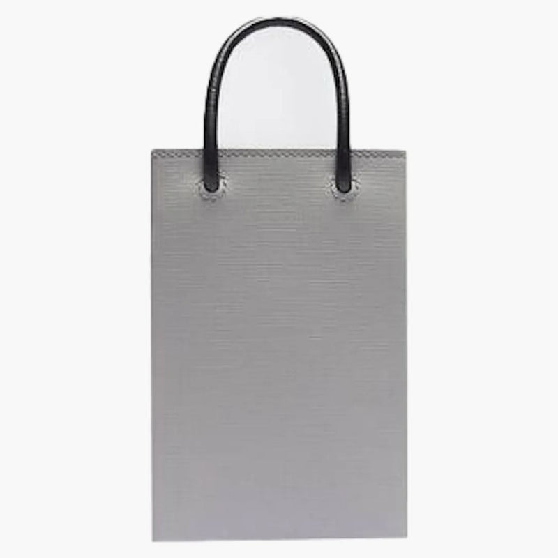 Balenciaga Shopping Phone Holder Gray