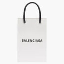 Balenciaga Shopping Phone Holder White