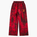 Balenciaga Skater Baggy Sweatpants Red