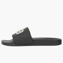 Balenciaga Slides Black Glow