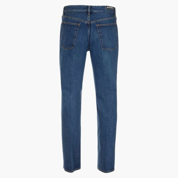 Balenciaga Slim Fit Jeans Blue