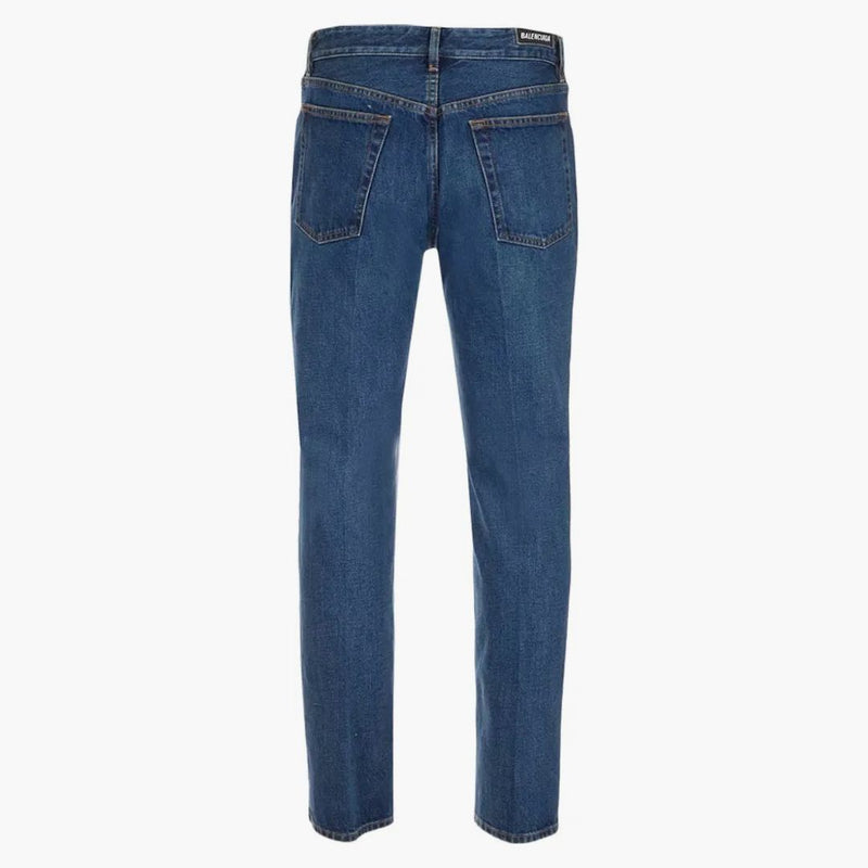 Balenciaga Slim Fit Jeans Blue