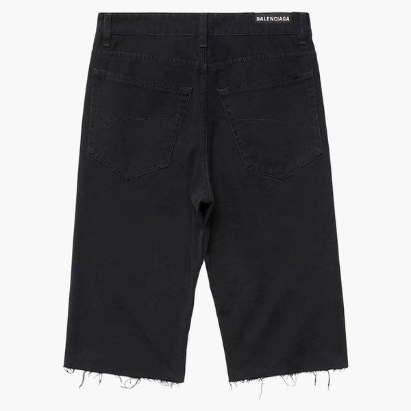 Balenciaga slim shorts black