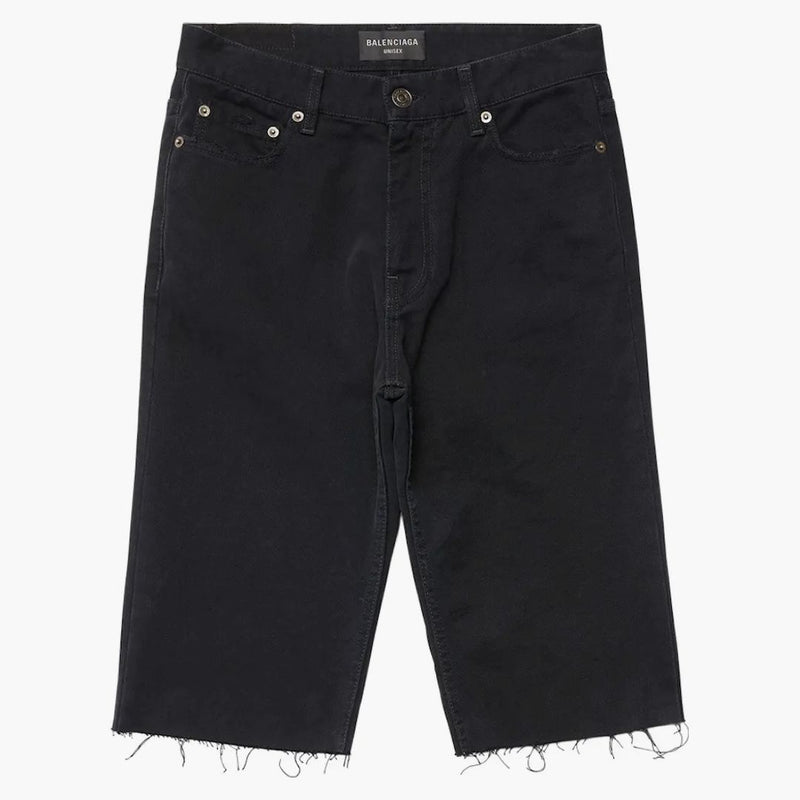 Balenciaga slim shorts black