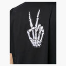 Balenciaga smiley face print t-shirt black