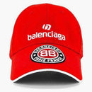 Balenciaga Soccer Cap Red/White/Black