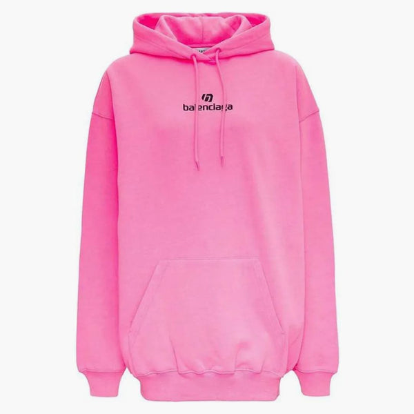 Balenciaga Soccer Hoodie Pink