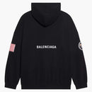 Balenciaga Space NASA Logo Logo Black
