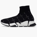 Balenciaga Speed ​​2.0 Black White Logo