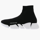Balenciaga Speed ​​2.0 Black White Transparent Sole