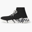 Balenciaga Speed ​​2.0 Lace Up Black Graffiti