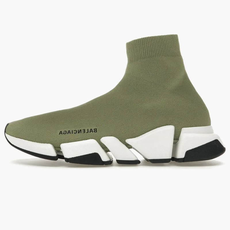 Balenciaga Speed ​​2.0 Recycled Knit Green