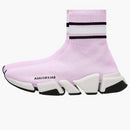 Balenciaga Speed ​​2.0 rosa rayado (mujer)