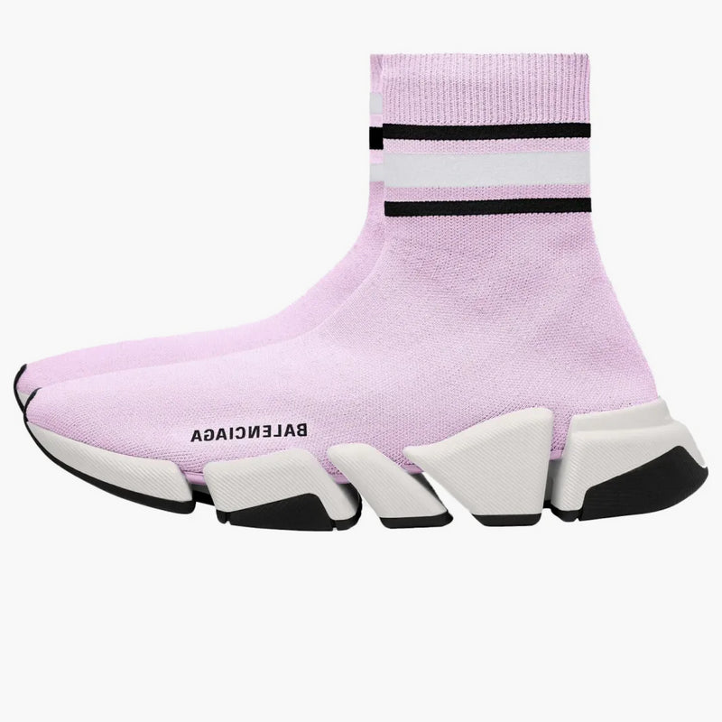Balenciaga Speed 2.0 Stripped Pink (women's)