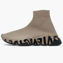 Balenciaga Speed Graffiti Beige Black (women's)
