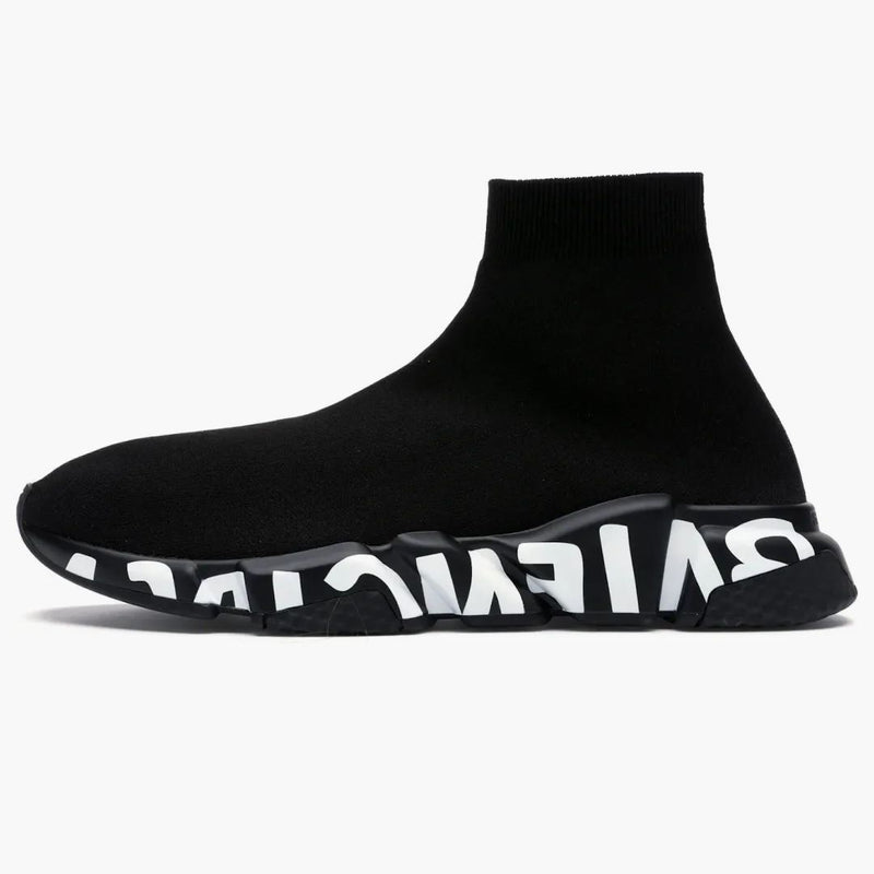 Balenciaga Speed ​​Graffiti Traffiti Black