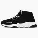 Balenciaga Speed Lace Up Black White (women's)