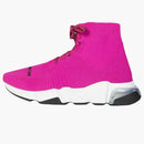 Balenciaga Speed ​​Lace Up Magenta Clear Sole (Women's)