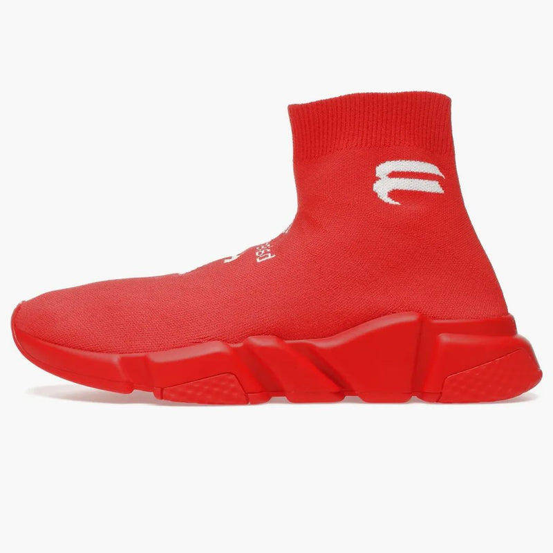 Balenciaga Speed Soccer Runner Intense Red White