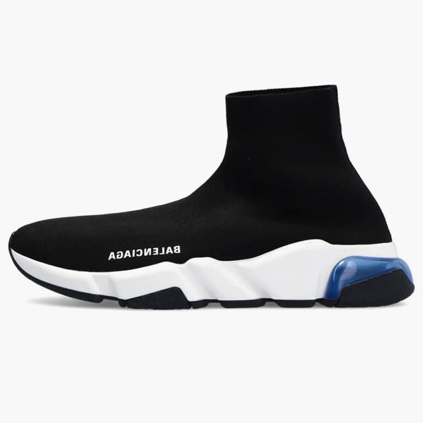 Balenciaga Speed ​​Trainer Black Blue Clear Sole