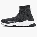 Entrenador de velocidad de Balenciaga Black Glitter (femenino)