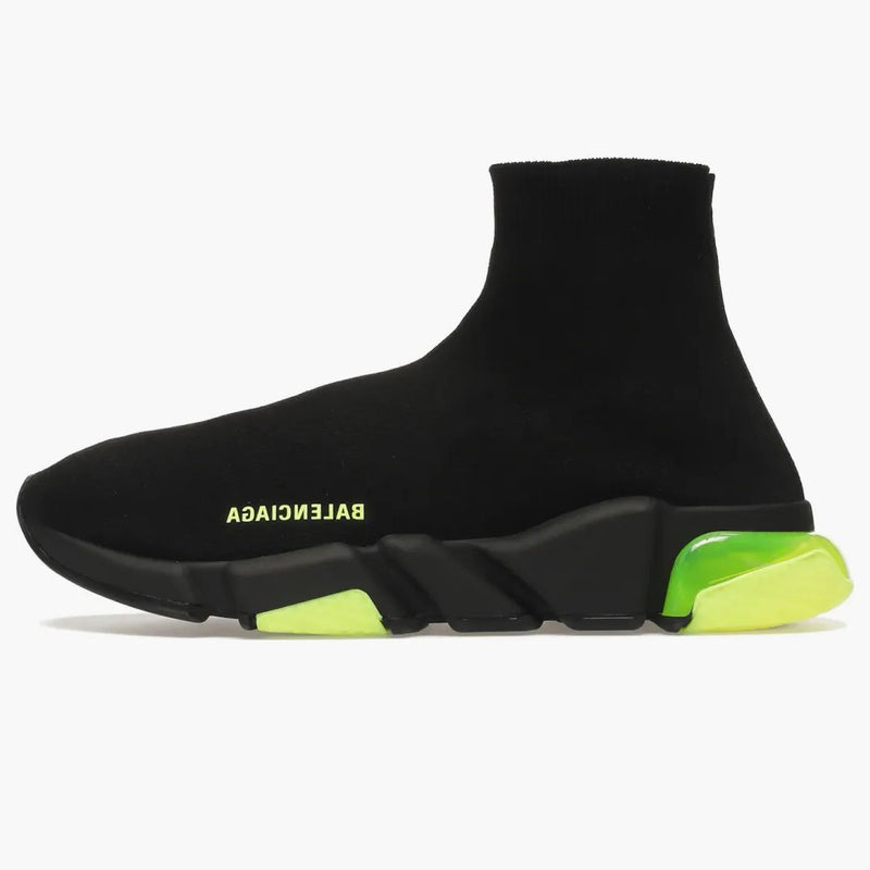 Balenciaga Speed ​​Trainer Clearsole Yellow Fluo