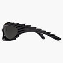Balenciaga Spike Rectangle Sunglasses Black