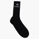 Balenciaga Sporty B Logo Socks Black/White