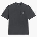 Balenciagaga sportowy B Medium Fit T-shirt czarny/biały