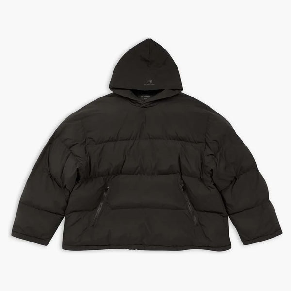 Balenciaga Sporty B Pull-over Buffer Jacket Black