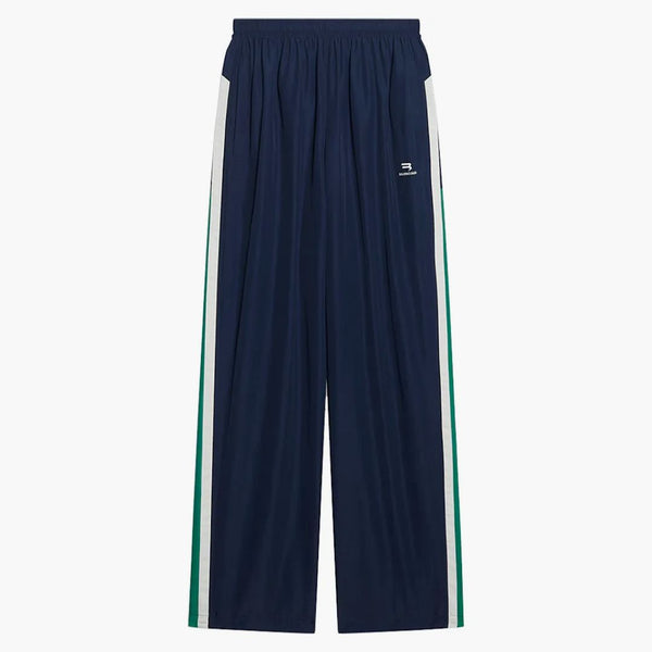 Balenciaga Sporty B Tracksuit Pants tmavě modrá/zelená/bílá