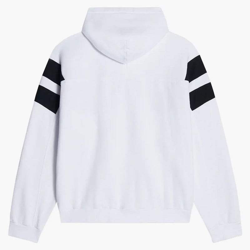 Balenciaga Sporty B Zip-Up Tracksuit Hoodie White/Red/Black